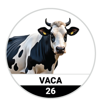 Animalitos del Oriente - Fieras — 26 VACA