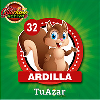 32 ARDILLA
