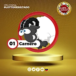 Lotto Activo RD Internacional — 1 CARNERO