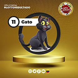 Lotto Activo RD Internacional — 11 GATO