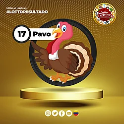 Lotto Activo RD Internacional — 17 PAVO