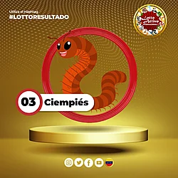 Lotto Activo RD Internacional — 3 CIEMPIÉS