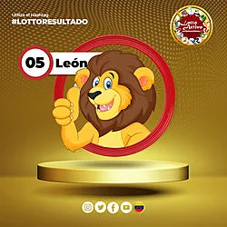 Lotto Activo RD Internacional — 5 LEON