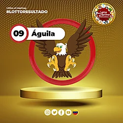 Lotto Activo RD Internacional — 9 ÁGUILA