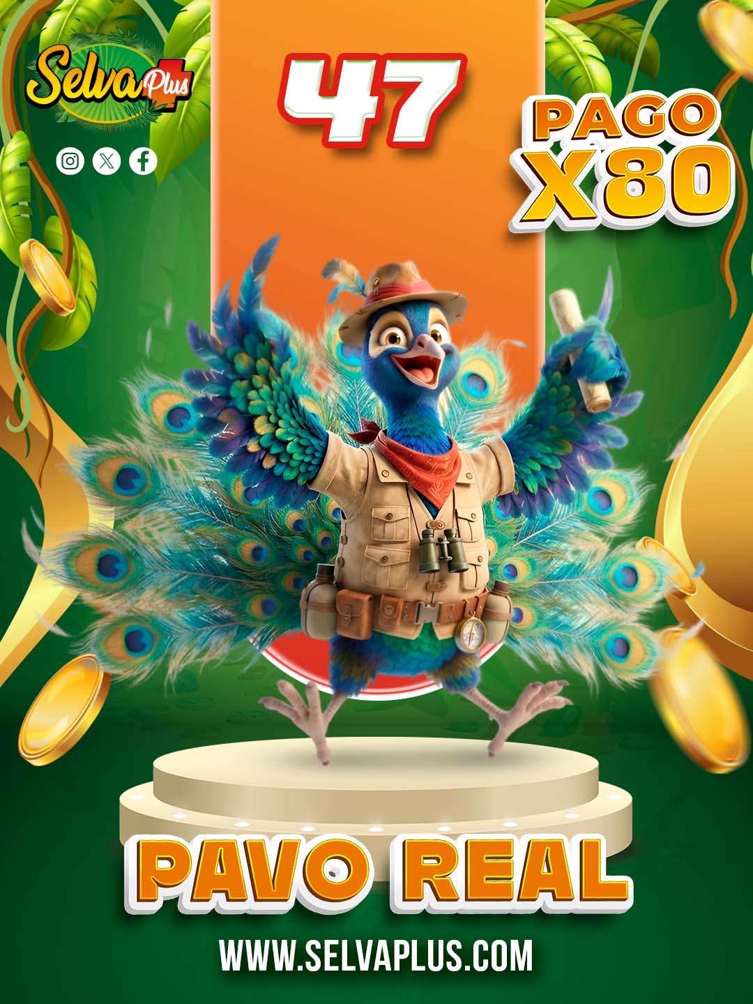 47 PAVO REAL