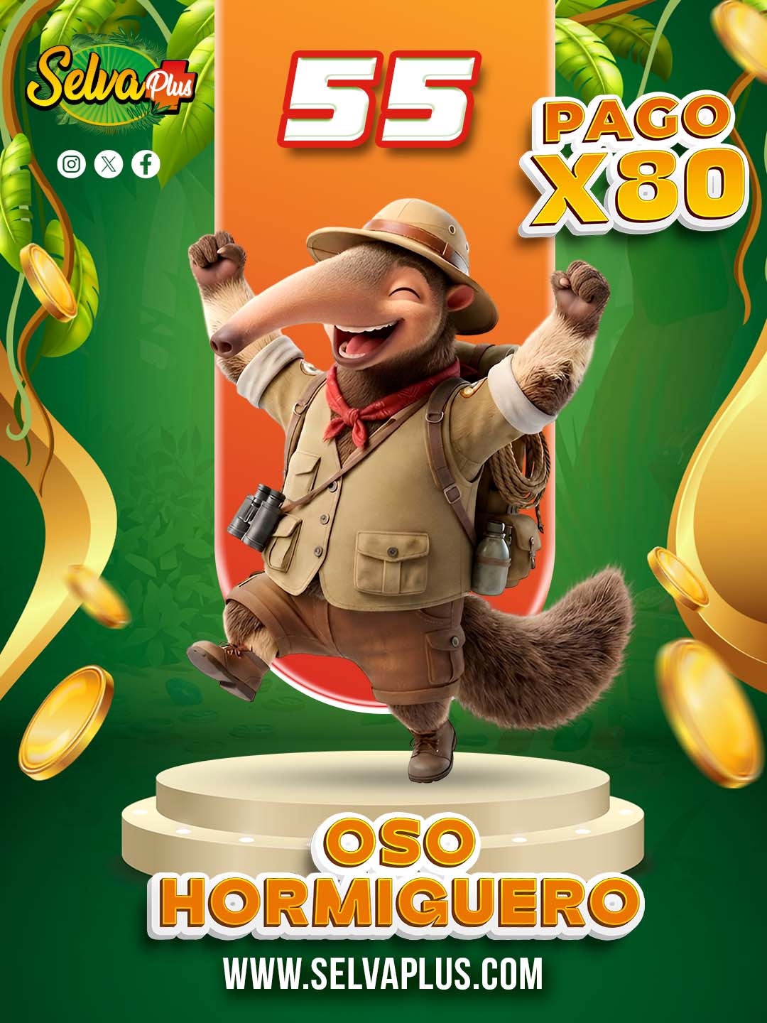 Selva Plus — 55 OSO HORMIGUERO