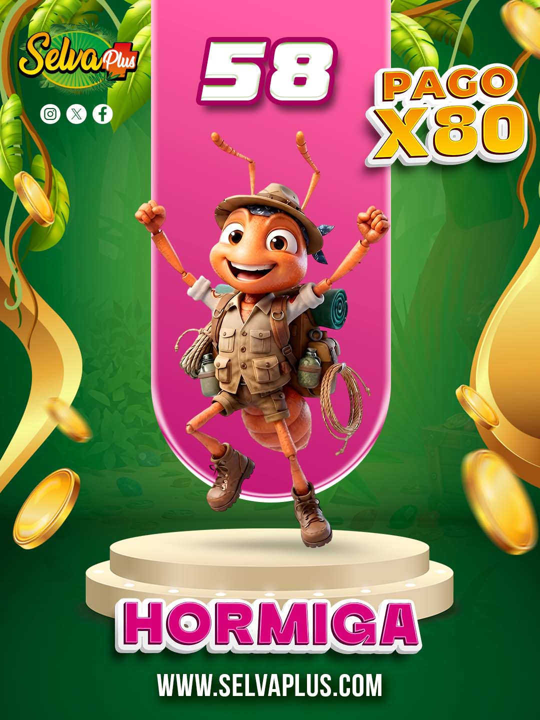 Selva Plus — 58 HORMIGA