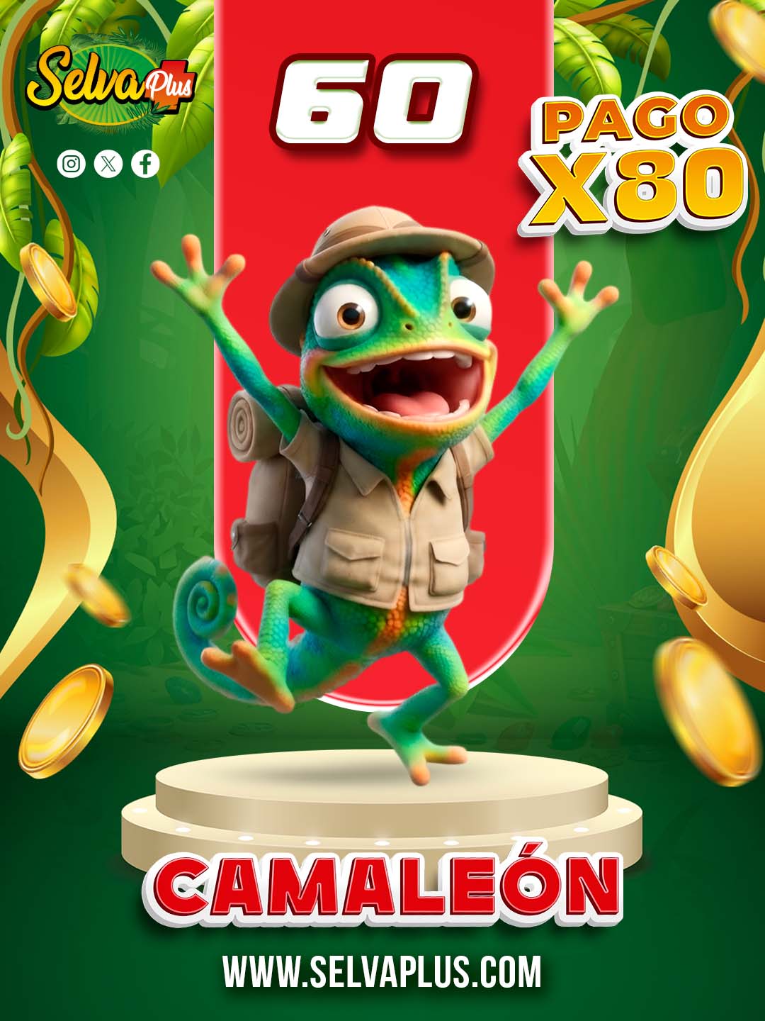 60 CAMALEÓN