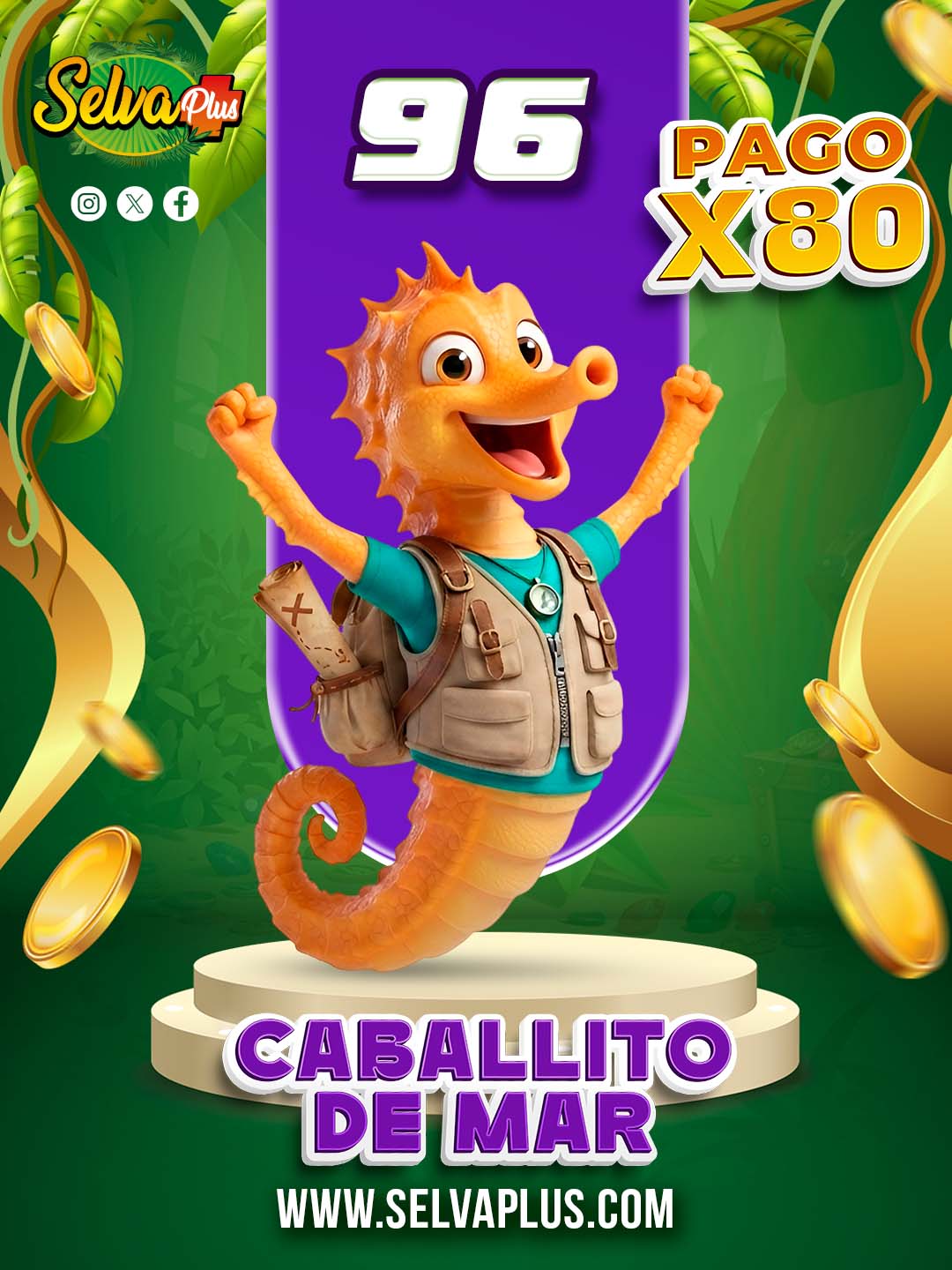Selva Plus — 96 CABALLITO DE MAR